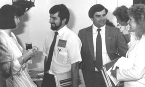 Mike and Mark Perry at an SJVC function