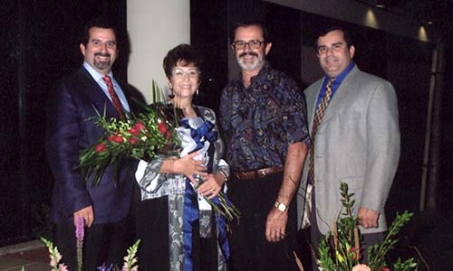 The Perry Family at an SJVC function